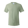 thumbnail image 5 of Hanes Essential-T Men T-Shirt, Short Sleeve Crew Neck, Classic Fit Cotton Tee, Sand, 3XL, 5 of 5
