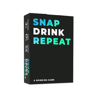 Snap Drink Repeat The Ultimate Drinking Game for Adults by Hollew