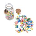 thumbnail image 4 of Mensaje de carta de amor, 100 piezas de pastillas, mensaje de letras, mensaje de carta de amor para mensaje de píldoras de aniversario en una botella, funcionamiento suave, 4 of 12