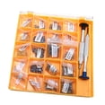 thumbnail image 1 of Conjunto de reparación de anteojos Almohadillas para la nariz Tornillo Surtido Destornillador Herramienta Pinzas Gafas Juego de tornillos Yuyangstore Piezas de reparación, 1 of 8