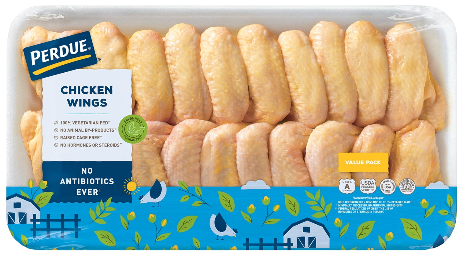 Perdue Fresh Chicken Wings Value Pack, 3.5-5 lb