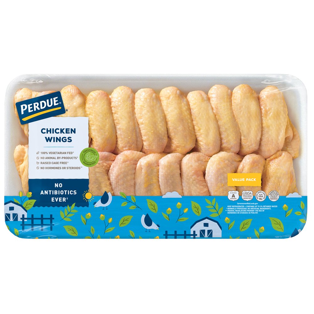 Perdue Fresh Chicken Wings Value Pack (3.55 lbs.)