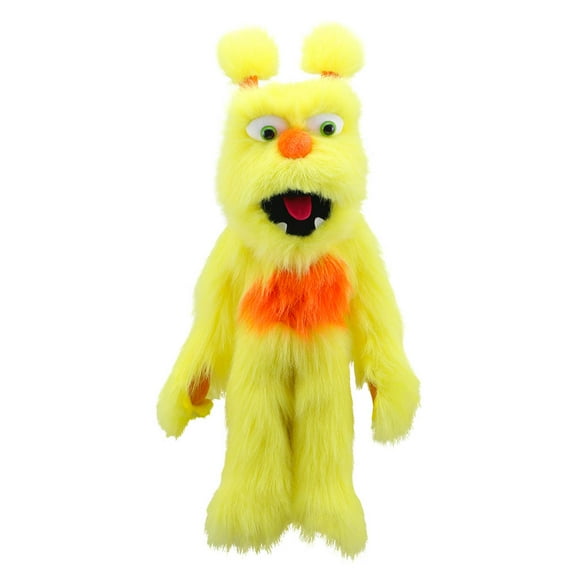 Full Bodied Yellow Monster Puppet : Yellow Monster Puppet