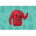 thumbnail image 5 of Old Glory Mens Ninja Ninjas Attack Ugly Christmas Sweater Long Sleeve Sweatshirt, 5 of 6