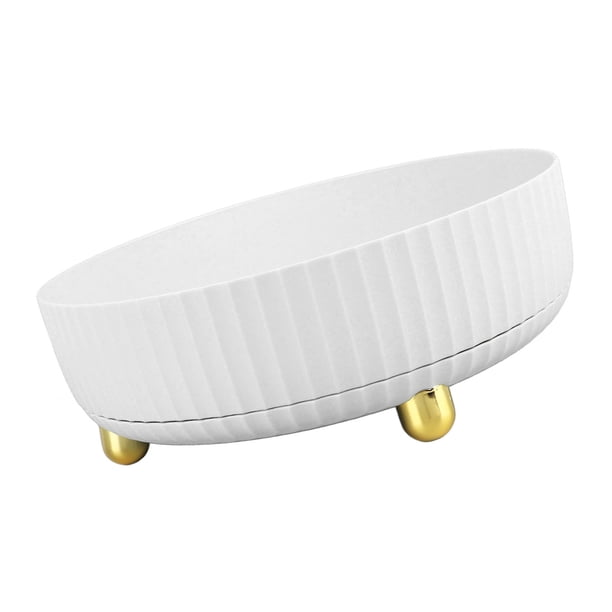 Bandeja De Almacenamiento Giratoria, Bandeja Organizadora Giratoria De Gran Capacidad Para Cocina, Sala De Estar, , Plástico, Con Múltiples Funciones, Para Organizador De
