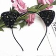 thumbnail image 4 of Leopard Head Hoops Cat Ear Headbands Hair Accessories For Women And Girls Assorted Color Headdresses For Halloween And Children's Day 6Pcs, 4 of 4