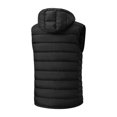 thumbnail image 3 of IROINNID Mens Hooded Quilted Puffer Vest Full Zip Lightweight Sleeveless Winter Jacket with Zippered Chest and Side Pockets Outdoor Casual Gilet for Daily Wear, 3 of 4