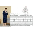 thumbnail image 3 of WORW Big Boys Solid Robes Bathrobe Robes - Grey, Small, 3 of 6