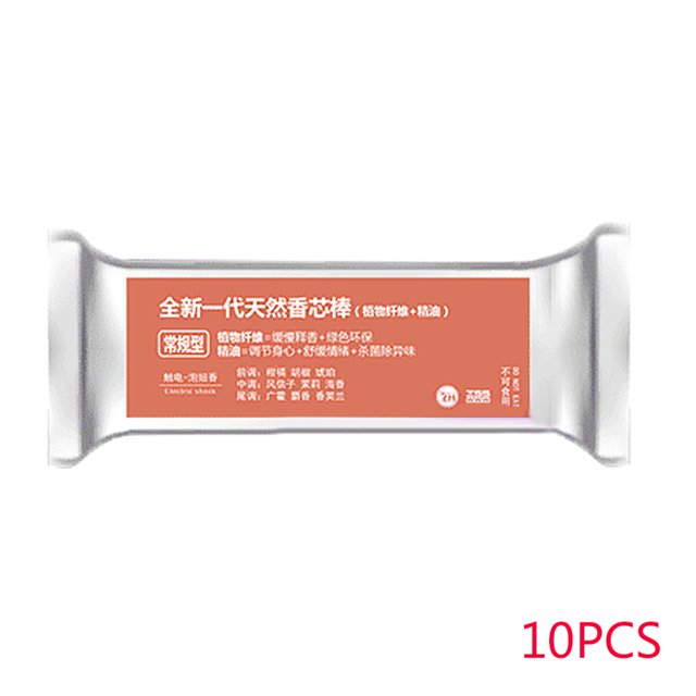 Kenally 10 Uds. Difusor de incienso para coche, repuesto de ambientador para rejilla de aire acondicionado de coche, Clip de Perfume, barra sólida Type10 NO10 Kenally CZ13924-02B
