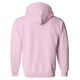 thumbnail image 2 of Gildan - Sudadera con cremallera y capucha Modelo Blend Unisex hombre mujer - Deporte/Gimnasio (Rosa claro), 2 of 2