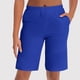 thumbnail image 1 of Pantalones de dormir de cinco cuartos informales finos de color liso para mujer, 1 of 7