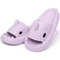 thumbnail image 2 of Men's and Women's Shark Slides Cloud Slippers Summer Novelty Open Toe Slide Sandals Anti-Slip Beach Pool Shower Shoes with Cushioned Thick Sole, 2 of 8