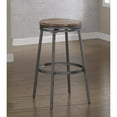 thumbnail image 5 of Stockton 25 in. Grey Backless Swivel Counter Stool, 5 of 8