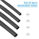 thumbnail image 3 of Tubo termocontraíble de 1 metro 4mm 5mm 6mm de diámetro y 1m de longitud Carevas Tubo retráctil, 3 of 7