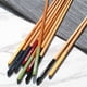 thumbnail image 4 of Palillos reutilizables, estilo japonés clásico, madera natural, paquete de regalo con función antideslizante, perfecto para la cocina asiática, 4 of 8