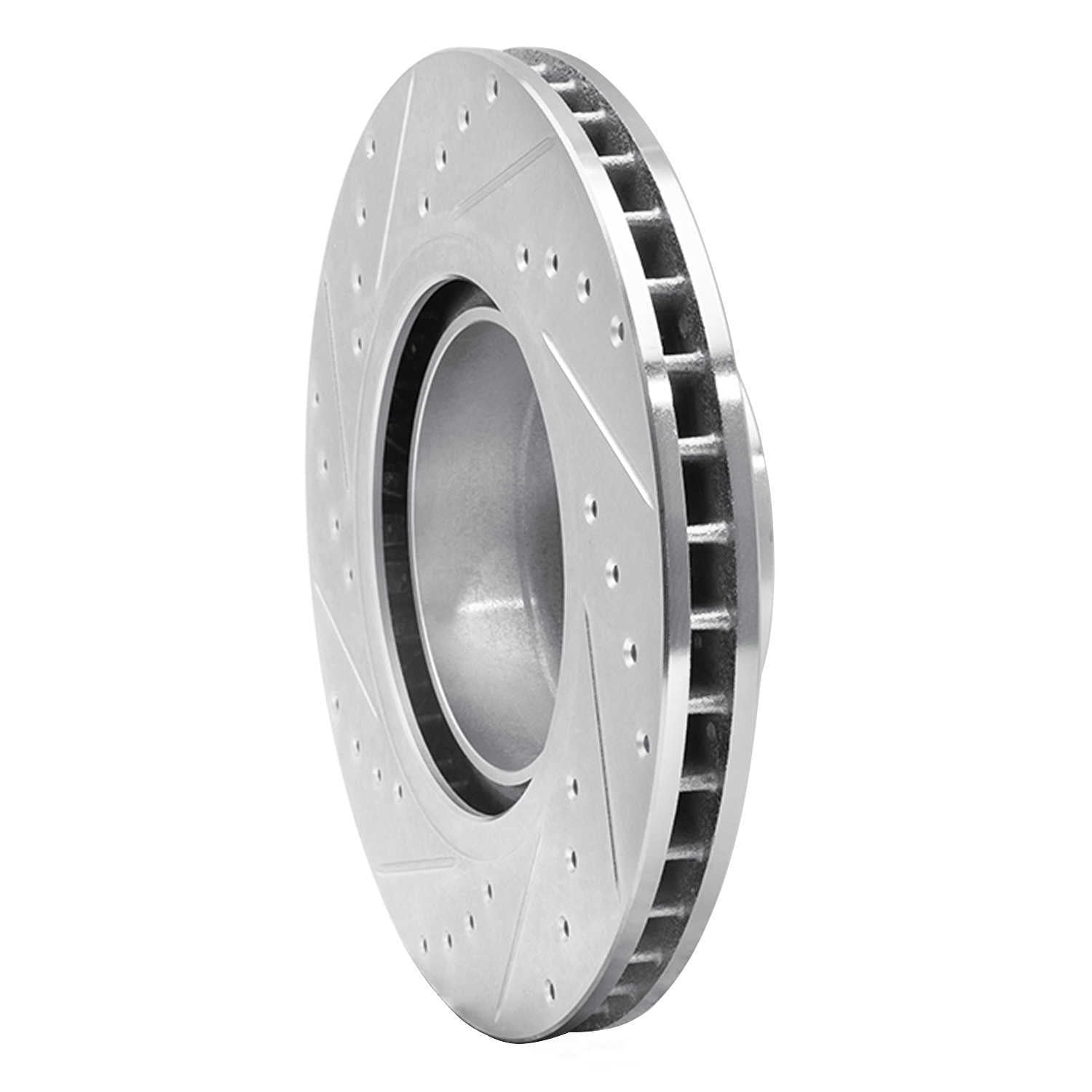 Dynamic Friction Company 631-31033R DFC Brake Rotor - Drilled And Slotted - Silver