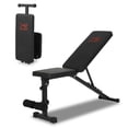 thumbnail image 2 of Banco de Abdominales Plegable X-RUSH Negro Diseño Compacto y Ajustable, 2 of 9