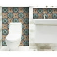 thumbnail image 5 of 6" X 6" Terra Agra Peel And Stick Removable Tiles, 5 of 9