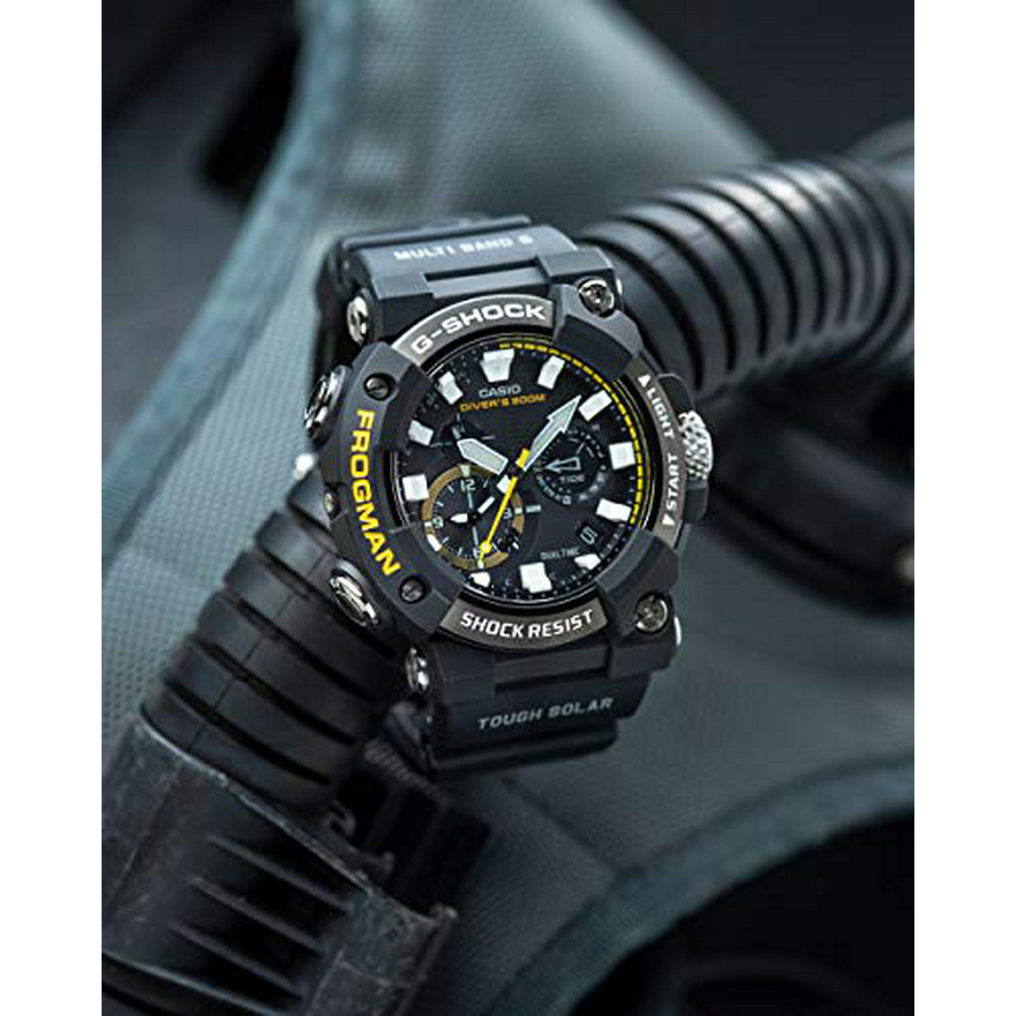G shock frogman black hotsell