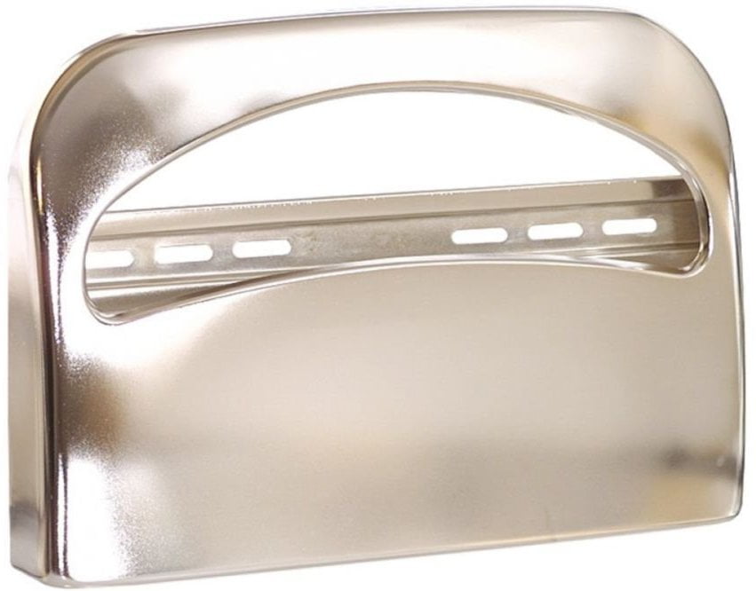57725 SafeTGard Half Fold Chrome Toilet Seat Cover Dispenser