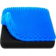 thumbnail image 7 of Honeycomb Seat Cushion Ergonomic Arc Design for Office Chair and Car Orthopedic Back and Sciatica Pain Relief, 7 of 7