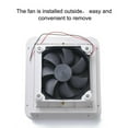 thumbnail image 4 of Exhaust Ventilation Fan Side Air Vent Caravan Motorhome Rv Camper Van White, 4 of 9
