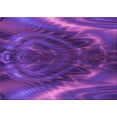 thumbnail image 1 of Ahgly Company Machine Washable Indoor Rectangle Transitional Bright Purple Area Rugs, 4' x 6', 1 of 7