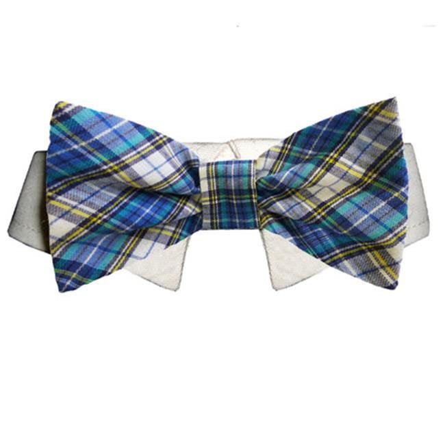 Pooch Outfitters PIBT-M Issac Bow Tie, Blue - Medium