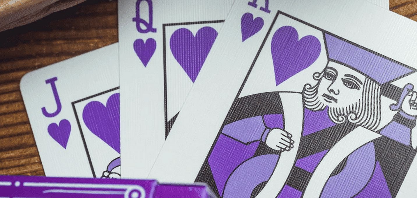 Smoke & Mirrors v9 Deluxe Edition (Purple) Playing Cards by Dan & Dave