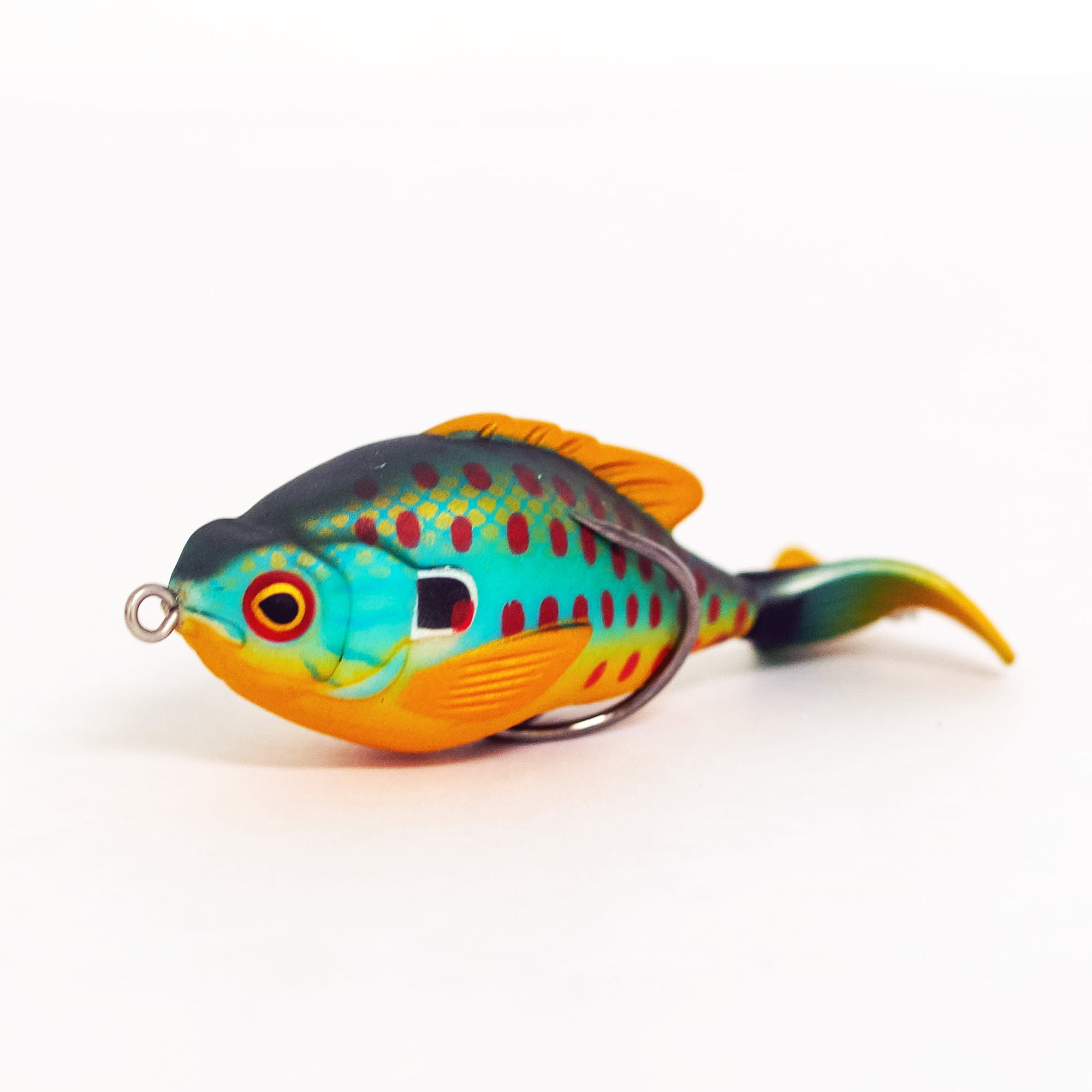 Lunkerhunt Prop Fish - Topwater Lure - Pumpkin Seed,3.5in,1/2oz