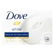 Dove Regular White Soap Bar - Gentle Moisturizing, 3.17 Ounce -- 48 Per Case