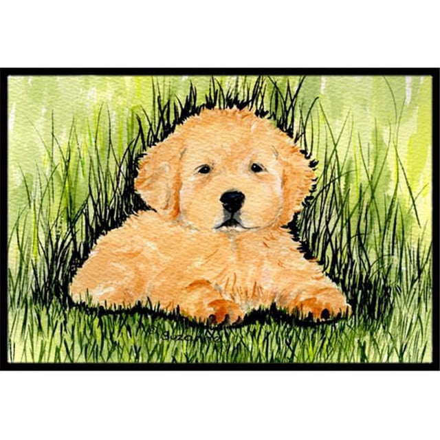 Carolines Treasures SS8476MAT Paillasson Intérieur Extérieur 18 x 27 Po. Golden Retriever