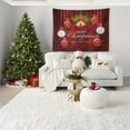 thumbnail image 2 of Fabric Christmas Backdrop, Vintage Christmas Decoration for Wall decoration, Curtain Partition, Poster Display, or Temporary Cover,51X59in, 2 of 6