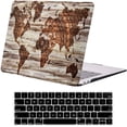 thumbnail image 1 of Compatible avec MacBook Pro 13 Pouces Étui 2015 2014 2013 Fin 2012 Ancienne Version (Modèles : A1502 & A1425) avec Écran Retina, Coque Rigide en Plastique Protectrice & Protection de Clavier, Carte, 1 of 7