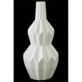 thumbnail image 1 of Urban Trends Collection 21455 Ceramic Bellied Round Vase with Narrow Lips, White - Large, 1 of 2