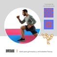thumbnail image 4 of Tatami Piso de Hule Profesional Para Gimnasio Artes Marciales Marthing Tapete Ejercicio, Protector de Piso Maquinas de Ejercicio Facil de Colocar y Limpiar Antidezlizante Bicolor Gris / Negro, 4 of 5