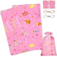 thumbnail image 7 of Oversized Pink Birthday Gift Bag Large Plastic Present Wrapping Bag, 7 of 7