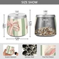 thumbnail image 3 of Pink Green Ribbons Stripe Ashtray with Lid Cigarette Ashtray Stainless Steel Ash Tray Ash Holder for Home Outdoor, 3 of 7