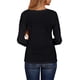 thumbnail image 5 of Sonducket Camiseta de mujer Blusa casual de manga larga con cuello en V de color sólido Prendas para la parte del cuerpo Negro SG Sonducket AP003436-04, 5 of 6