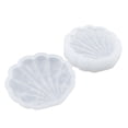 thumbnail image 2 of Abbracc 2 Pack Shell Coaster Mold Silicone Mould for DIY Epoxy Resin Casting Ashtray, 2 of 9