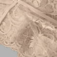 thumbnail image 5 of HUPOM Underwear Women Ladies Underwear Medium waist Elastic Waist Solid Thong Beige XL, 5 of 5