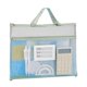 thumbnail image 5 of Kojanyu Handheld Thick A4 Student Double-Layer Mesh Document Bag,Large Capacity Homework Organizer,Transparent Paper Storage Bag for School and office Use, 5 of 5