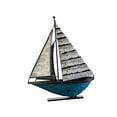 thumbnail image 3 of Decoración de velero, regalo decorativo, colección de arte, modelo de velero retro de buena suerte 20x7x27cm, 3 of 9