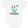 thumbnail image 3 of Inktastic First Birthday Dinosaur Party 1 Year Old Boys or Girls Baby Bodysuit, 3 of 5