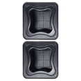 thumbnail image 1 of KALLORY 2Pcs Black Plastic Recessed Speaker Handles Designed for Convenient Speaker Transport, 1 of 8