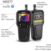 FLIR MR277 Moisture Meter, MSX IR Camera & Hygrometer for Building Inspection