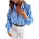 thumbnail image 1 of Moda Mujer Camiseta de manga larga Otoño Frente abierto Prendas de abrigo sueltas Impresión Blusa Abrigo Tops Fridja czfsfas6598, 1 of 9