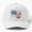 White, variant on American Flag R Design Baseball Hat, USA Letter Graphic Design, Classic Everyday Cap
