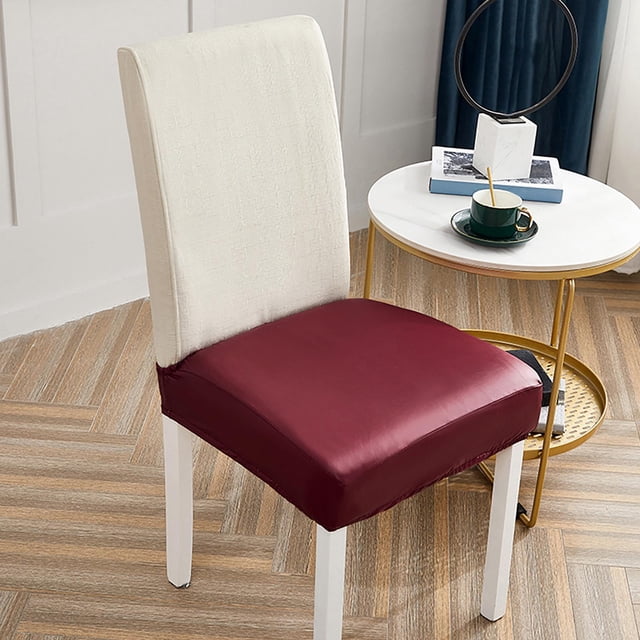 de asientos para sill comedor Yotijar Vino rojo funda para asiento de comedor