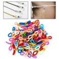 thumbnail image 2 of 50Pcs Eye Glasses Spectacle Chain Strap Holder Loop silicone eyeglass Ends Mixed color, 2 of 9